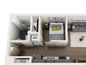 1 Bed A 1 Bed A